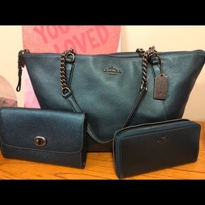 Slightly used Coach Set